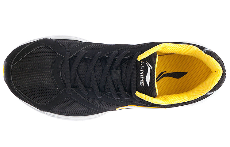 Li-Ning Running Shoes 'Black Yellow' 圖 3