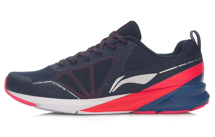 Li-Ning Running Shoes 'Blue Red' ARHM027-2