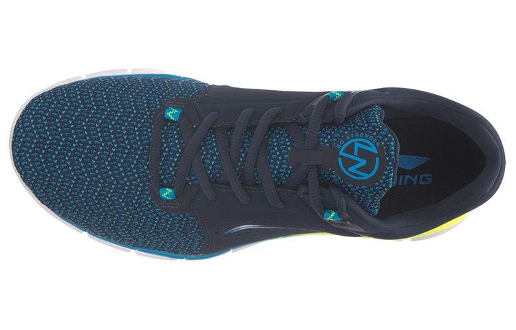 Li-Ning Running Shoes 'Blue Yellow' 圖 3
