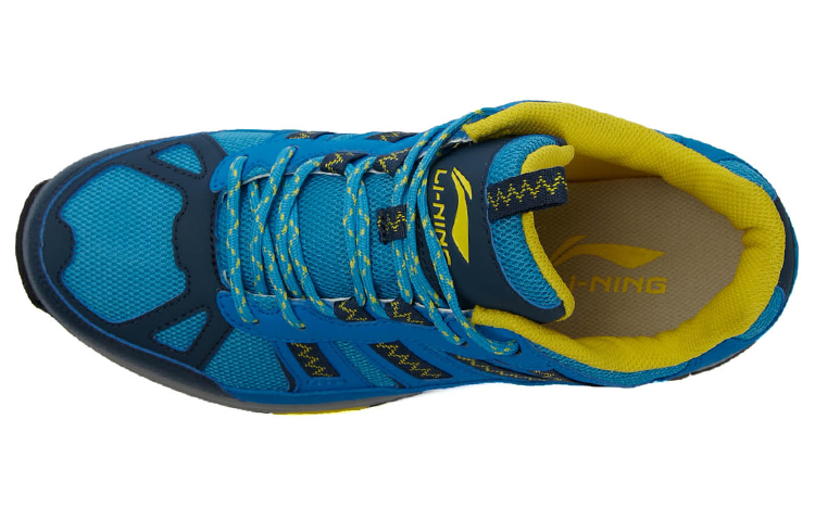 Li-Ning Running Shoes 'Blue Yellow' 圖 3