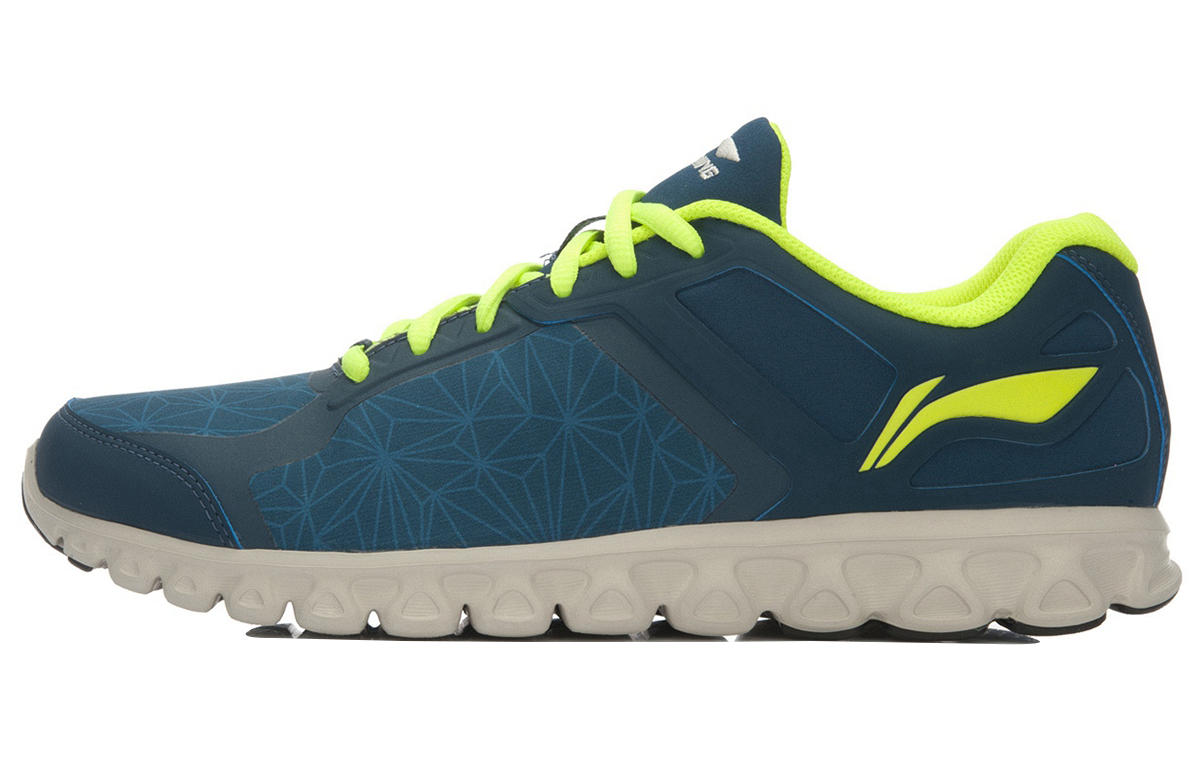Buy Kasut Lari Li-Ning 'Biru-Kuning' ARHK095-1