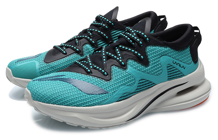 Li-Ning Running Shoes 'Green Black' 圖 3