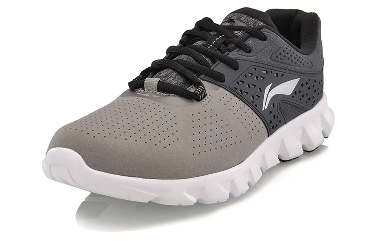 Li-Ning Running Shoes 'Grey Black' 圖 2