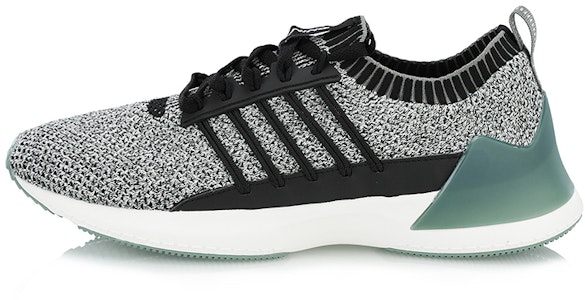 李寧 一體織減震經典跑步鞋 灰黑綠 Buy 李寧 一體織減震經典跑步鞋 灰黑綠