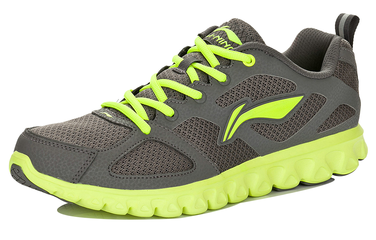 Li-Ning Running Shoes 'Grey Green' 圖 2