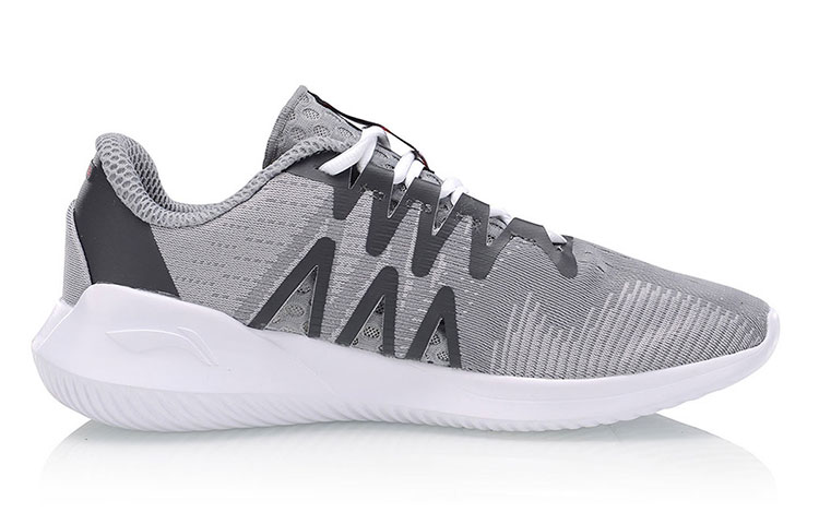 Li-Ning Running Shoes 'Grey Red' 圖 3
