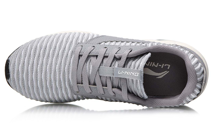 Li-Ning Running Shoes 'Grey White' 圖 3