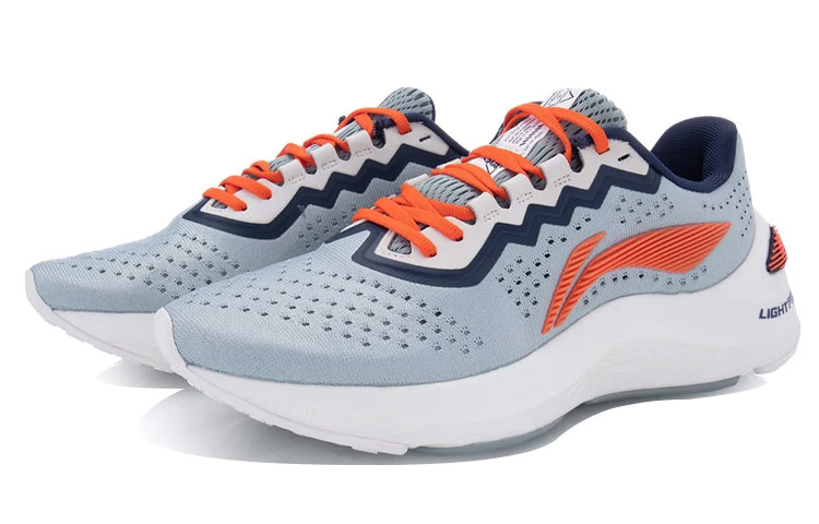 Li-Ning Running Shoes 'Light Blue Orange' 圖 3