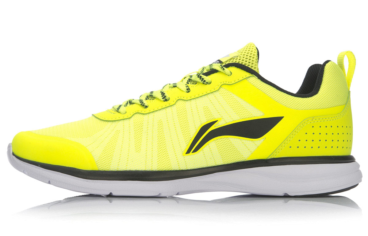 Buy 李寧 反光透氣輕質跑步鞋 黃色