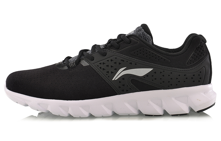 Buy Kasut Lari Li-Ning 'Penyerap Kejut Lembut Hitam dan Putih' ARHM003-1