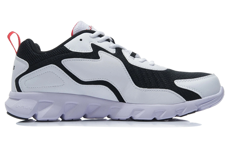 Li-Ning Running Shoes 'White Black Red' 圖 2