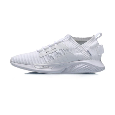 Li-Ning Running Shoes 'White Shock-Absorbing Bounce'