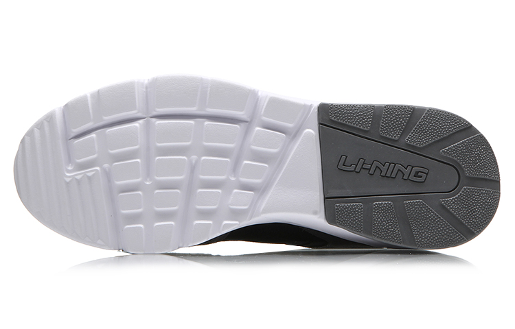 Li-Ning Running Shoes Low 'Black Grey' 圖 5