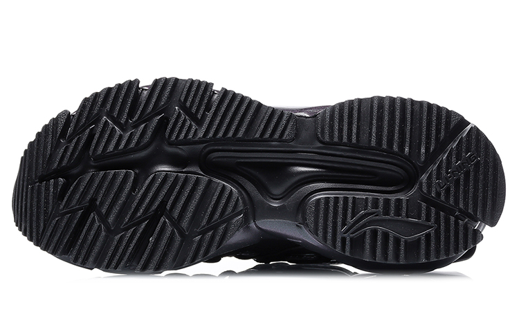Li-Ning Running Shoes Low 'Black Purple' 圖 5