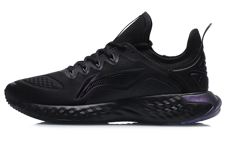 Li-Ning Running Shoes Low 'Black Shock-Absorbing'