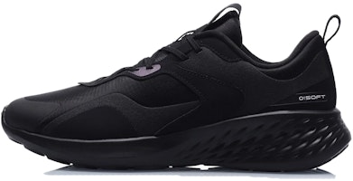 Li-Ning Running Shoes Low 'Black Shock-Absorption Bounce' ARHQ137-1 Li-Ning Running Shoes Low 'Black Shock-Absorption Bounce' ARHQ137-1