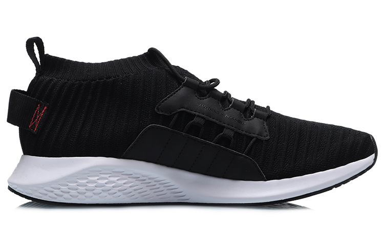 Li-Ning Running Shoes Low 'Black White' 圖 2