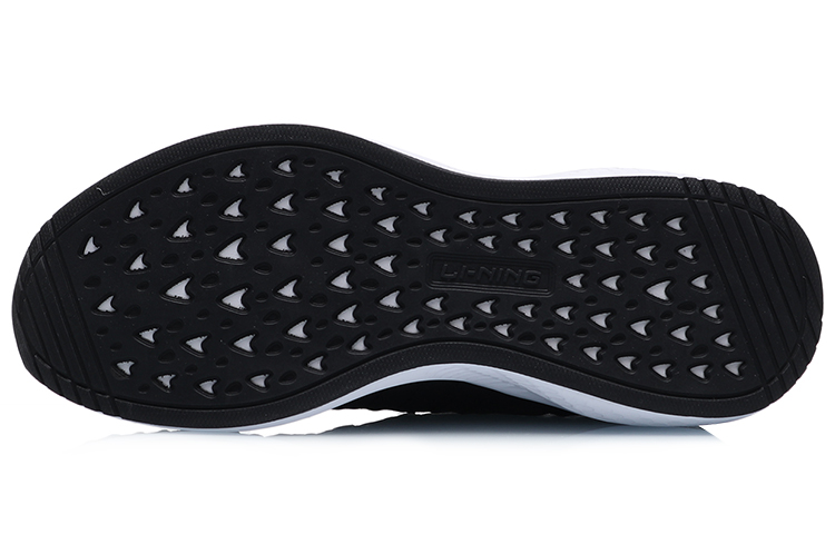 Li-Ning Running Shoes Low 'Black White' 圖 5