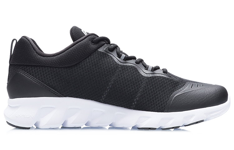 Li-Ning Running Shoes Low 'Black White' 圖 2