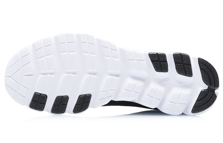 Li-Ning Running Shoes Low 'Black White' 圖 5