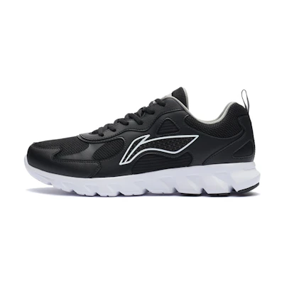 Li-Ning Basic Running Shoes 'Black White'