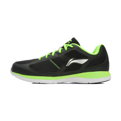 Li-Ning Running Shoes Low 'Black White Green'