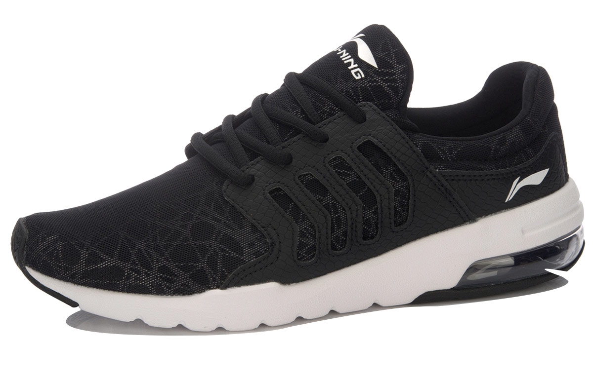 Li-Ning Running Shoes Low 'Black White RF' 圖 2