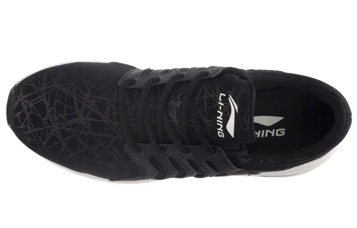 Li-Ning Running Shoes Low 'Black White RF' 圖 3
