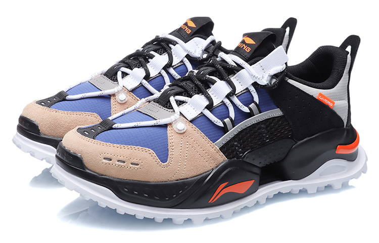 Li-Ning Running Shoes Low 'Blue Apricot Black' 圖 3