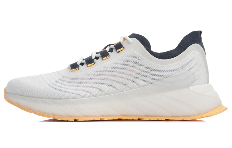 Buy LiNing李寧輕質減震回彈低幫跑步鞋男女同款雲霧白