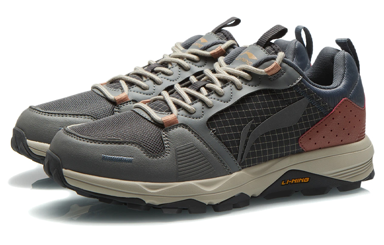 Lookbook 李寧ランニングシューズ ロー「グレー」 ARDR007-2