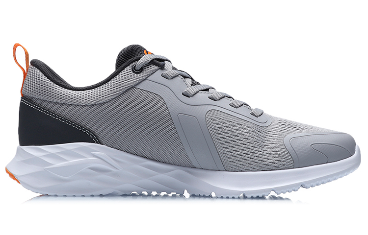 Li-Ning Running Shoes Low 'Grey Black Green' 圖 2
