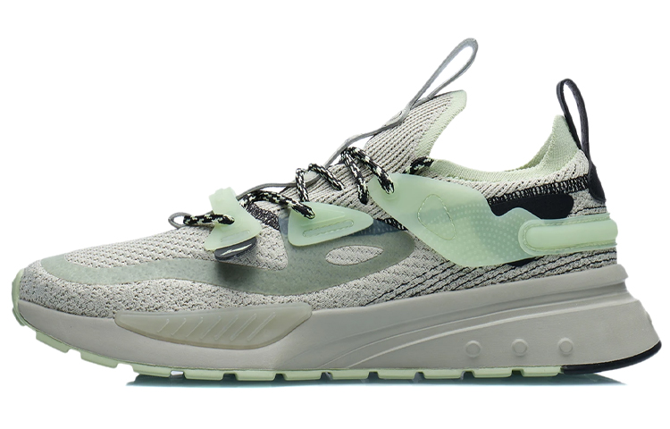 Li-Ning Running Shoes Low 'Grey Green'