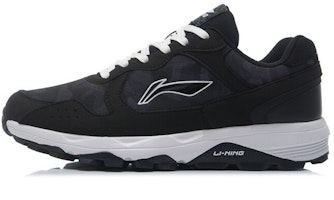 LiNing李寧 反光 緩震 低筒 跑步鞋 男款 黑白色 Buy LiNing李寧 反光 緩震 低筒 跑步鞋 男款 黑白色