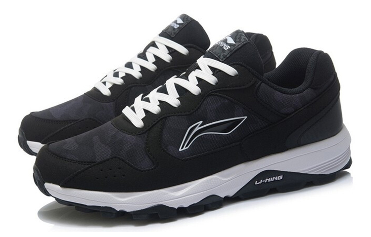 Li-Ning Running Shoes Low 'RF Black White' 圖 3