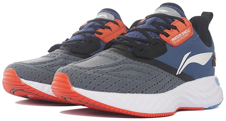 Li-Ning Running Shoes Low 'Reflective Grey Blue Black' ARSS093-1 Lookbook Li-Ning Running Shoes Low 'Reflective Grey Blue Black' ARSS093-1