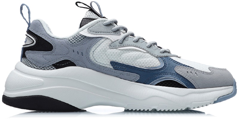 LiNing李寧 耐磨 低幫 跑步鞋 男款 白藍 Order LiNing李寧 耐磨 低幫 跑步鞋 男款 白藍