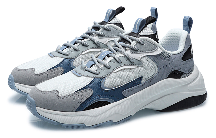 Lookbook 李寧ランニングシューズ ローカット 白/青 AGCR205-3