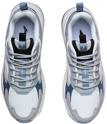 LiNing李寧 耐磨 低幫 跑步鞋 男款 白藍 Shop LiNing李寧 耐磨 低幫 跑步鞋 男款 白藍