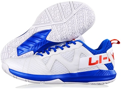 Kasut Lari Li-Ning Low 'Putih Biru' AYTQ023-1 Details for Kasut Lari Li-Ning Low 'Putih Biru' AYTQ023-1
