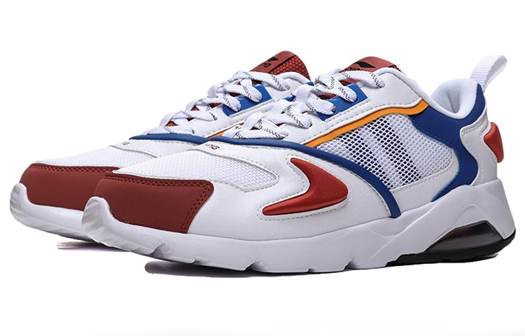 Lookbook 李寧ランニングシューズ ロー "白青赤" AGCP219-1