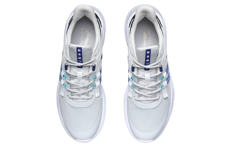 Shop 리닝 러닝 스니커즈 '그레이 화이트' AGLR055-4