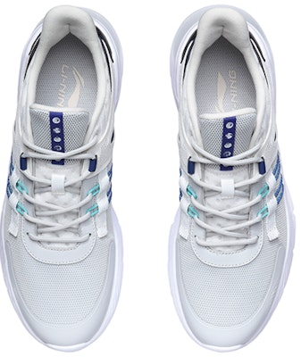 李寧 ランニングシューズ グレー/ホワイト AGLR055-4 Shop 李寧 ランニングシューズ グレー/ホワイト AGLR055-4