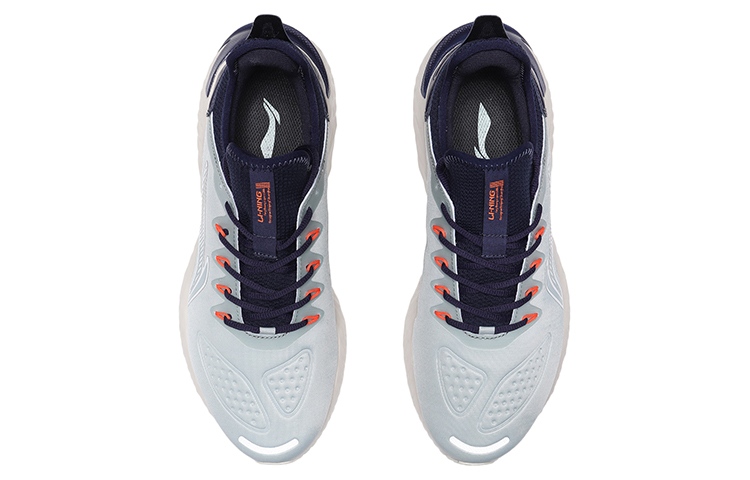 Shop Li-Ning Kasut Lari Rendah 'Blue Shock-Absorbing' ARHQ209-4