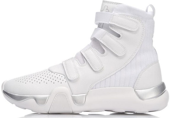 Li-Ning Saga 'White Retro Basketball High-Top' AGWN021-2 Buy Li-Ning Saga 'White Retro Basketball High-Top' AGWN021-2