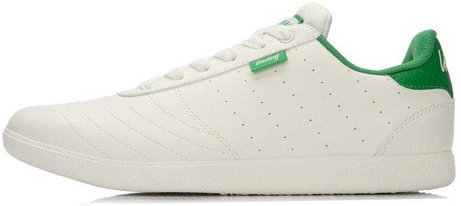 LiNing李寧 Samba 街頭風潮滑板鞋 白綠 Buy LiNing李寧 Samba 街頭風潮滑板鞋 白綠