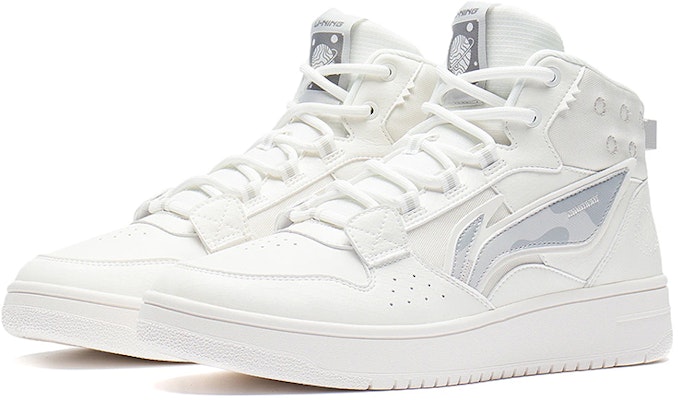 Li-Ning San Yuan High 3M 'Putih Abu-Abu' AGCS241-3 Lookbook Li-Ning San Yuan High 3M 'Putih Abu-Abu' AGCS241-3