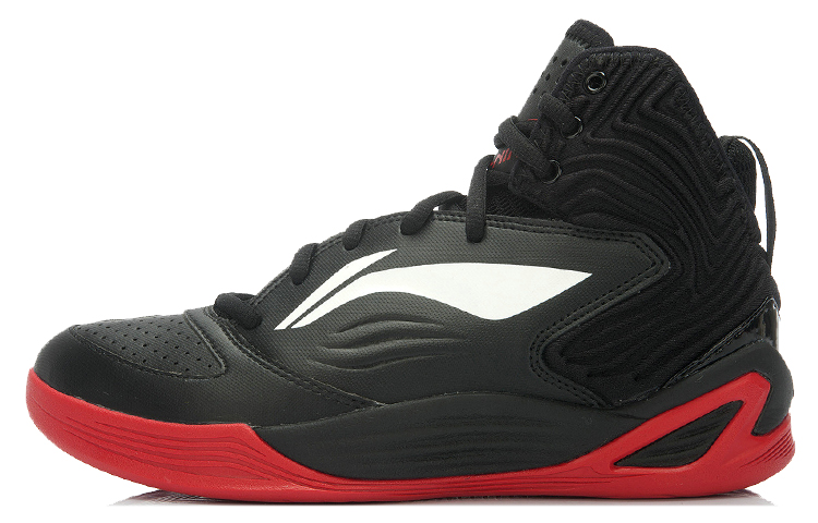 Li-Ning Sand Fable Basketball Shoes 'Black White Red'