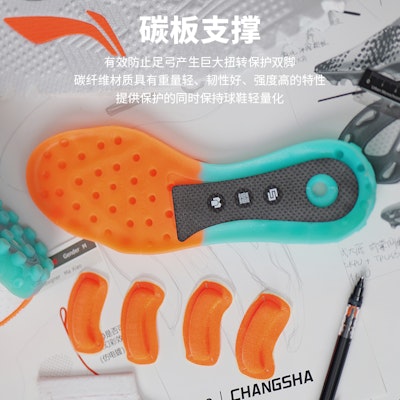 Li-Ning Shadow 2 'High-Top TF dengan Plat Karbon' YSTT029-51 Shop Li-Ning Shadow 2 'High-Top TF dengan Plat Karbon' YSTT029-51