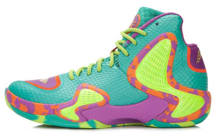 Li-Ning Shadow 'Green Yellow Purple' ABAL001-1